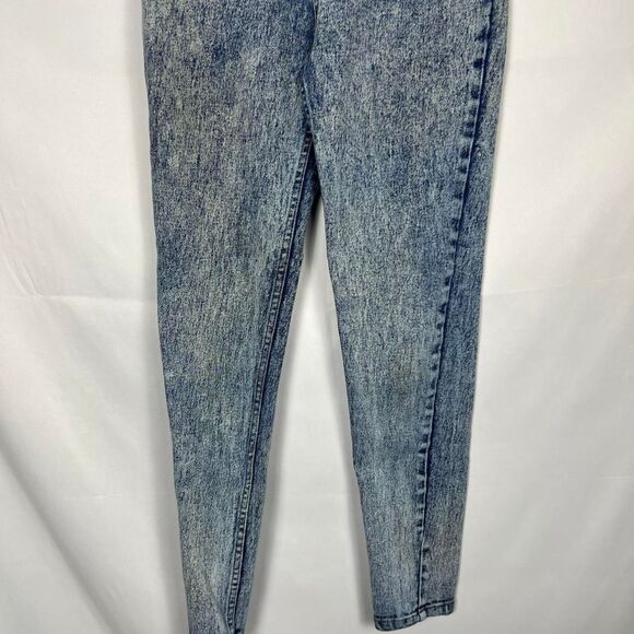 VINTAGE‎ 80s JORDACHE Acid Wash High Waist Denim Jeans - Picture 3 of 7